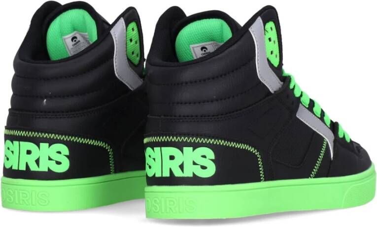 Osiris Skate Schoenen Zwart Groen High Top Black Heren