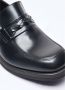 Our Legacy Glanzende leren loafers met gevlochten band Black Heren - Thumbnail 2