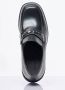 Our Legacy Glanzende leren loafers met gevlochten band Black Heren - Thumbnail 7