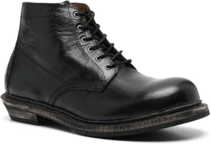 Our Legacy Zwarte Veterschoenen Black Heren