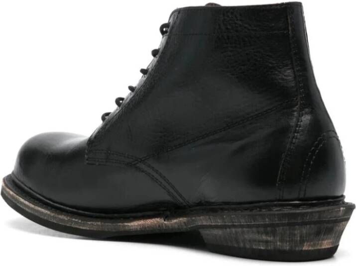 Our Legacy Zwarte Veterschoenen Black Heren