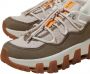 P448 Beige Mesh Vibram Sole Trainers Coffee Multicolor Heren - Thumbnail 4