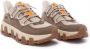 P448 Beige Mesh Vibram Sole Trainers Coffee Multicolor Heren - Thumbnail 6