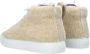 P448 Beige Star High Top Sneakers Beige Dames - Thumbnail 4