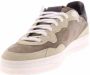 P448 Beige Suède Sneakers met Zwarte Spoiler Brown Heren - Thumbnail 3