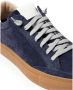 P448 Blauwe Suède Sneakers Soho-W Blue - Thumbnail 4