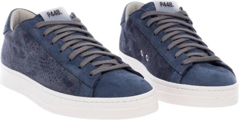 P448 Blauwe Sneakers voor Mannen en Vrouwen Blue Heren