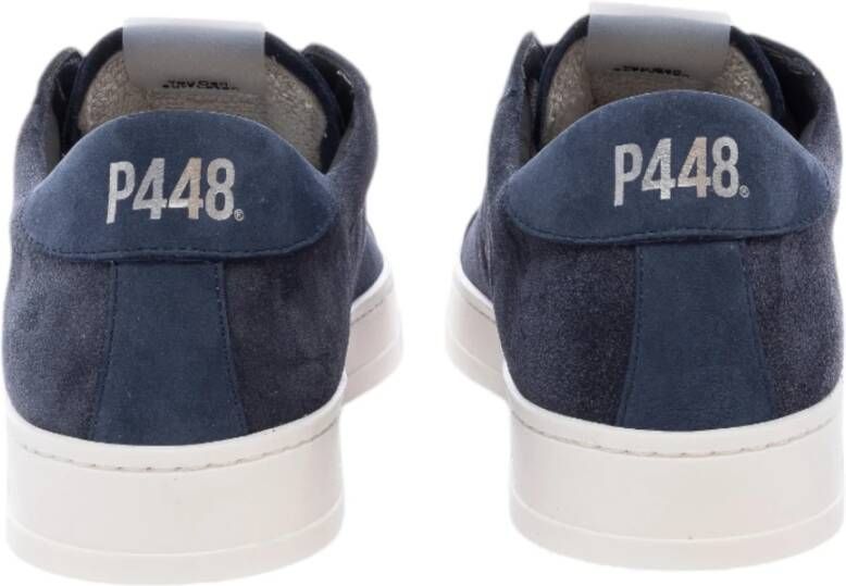 P448 Blauwe Sneakers voor Mannen en Vrouwen Blue Heren