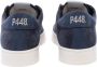 P448 Blauwe Suède Herensneakers Jack Model Blue Heren - Thumbnail 6