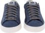 P448 Blauwe Suède Herensneakers Jack Model Blue Heren - Thumbnail 7