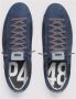 P448 Blauwe Suède Sneakers met Geperforeerd Logo Blue Heren - Thumbnail 2