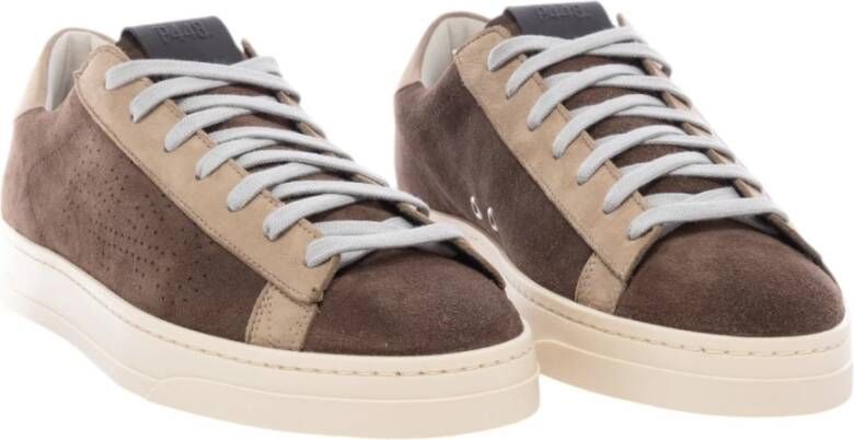 P448 Bruine Sneakers voor Casual Stijl Brown Heren