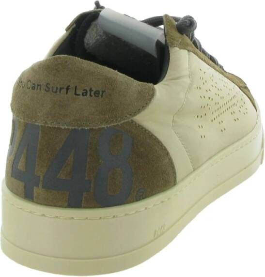 P448 Cf24 Jack Schoenen Beige Heren