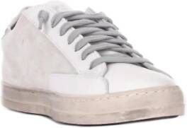 P448 Dames Sneakers van Leer met Logo Wit Dames