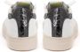 P448 Donkere Leren Sneakers Thea White Dames - Thumbnail 4