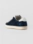 P448 Glitter Blauwe Sneakers met Witte Veters Blue Dames - Thumbnail 5