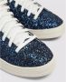 P448 Glitter Skate Sneakers met Pailletten Blue Dames - Thumbnail 4