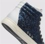 P448 Glitter Skate Sneakers met Pailletten Blue Dames - Thumbnail 5