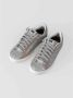 P448 Glitter Zilver Sneakers met Grijze Details Gray Dames - Thumbnail 3