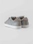 P448 Glitter Zilver Sneakers met Grijze Details Gray Dames - Thumbnail 5