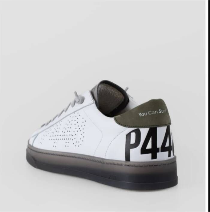 P448 Groene Lage Sneakers White Heren