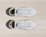 P448 Hoge Top Leren Sneakers Beige Dames - Thumbnail 3