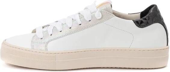 P448 Italiaanse leren sneakers voor dagelijkse luxe White Dames