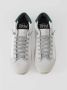 P448 John Denim Leren Sneakers Groene Zool White Heren - Thumbnail 6