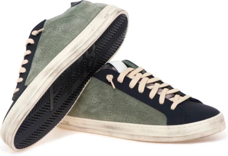 P448 John Sneakers in Camo Stijl Green Heren