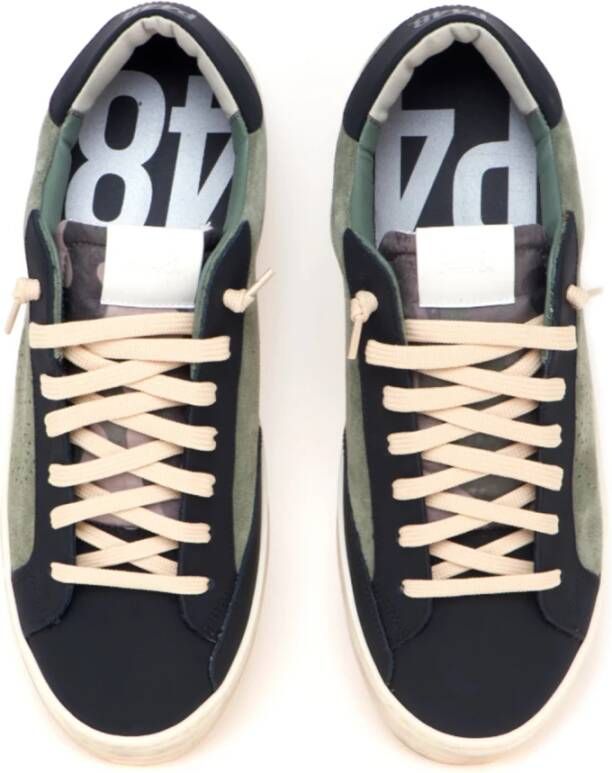 P448 John Sneakers in Camo Stijl Green Heren