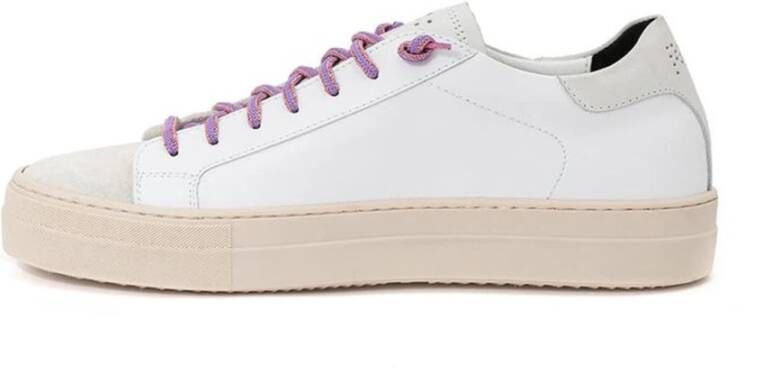 P448 Leren Sneaker White Dames