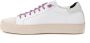 P448 Witte Leren Sneaker White Dames - Thumbnail 8