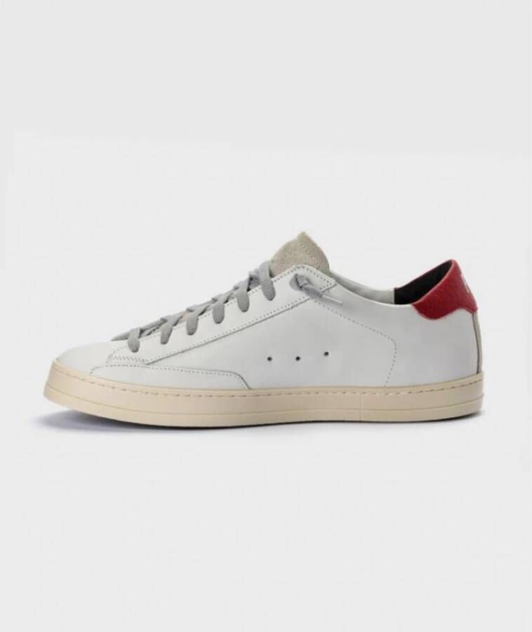 P448 Rode Hiel Sportieve Sneaker White Heren