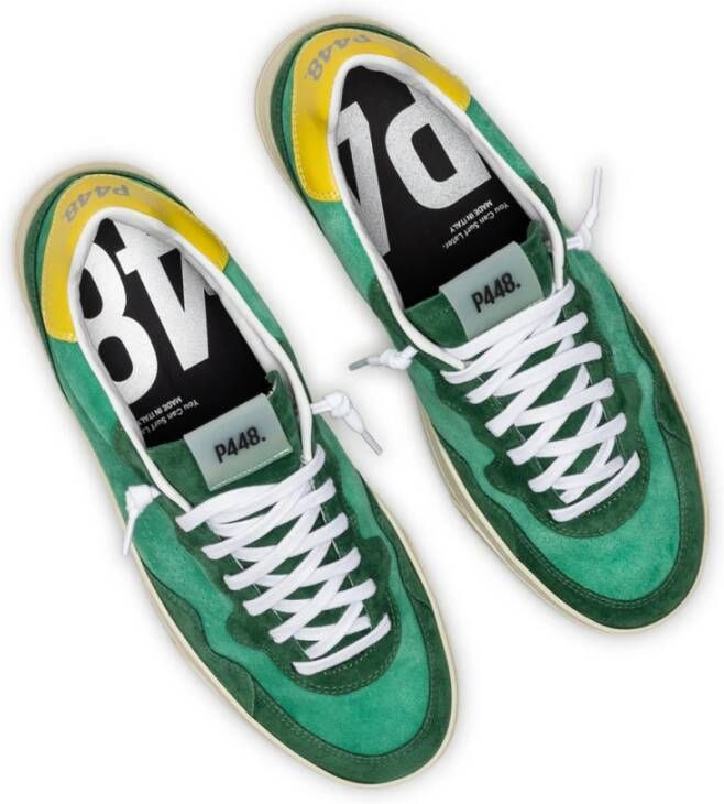 P448 Sneakers Groen Heren - Foto 9