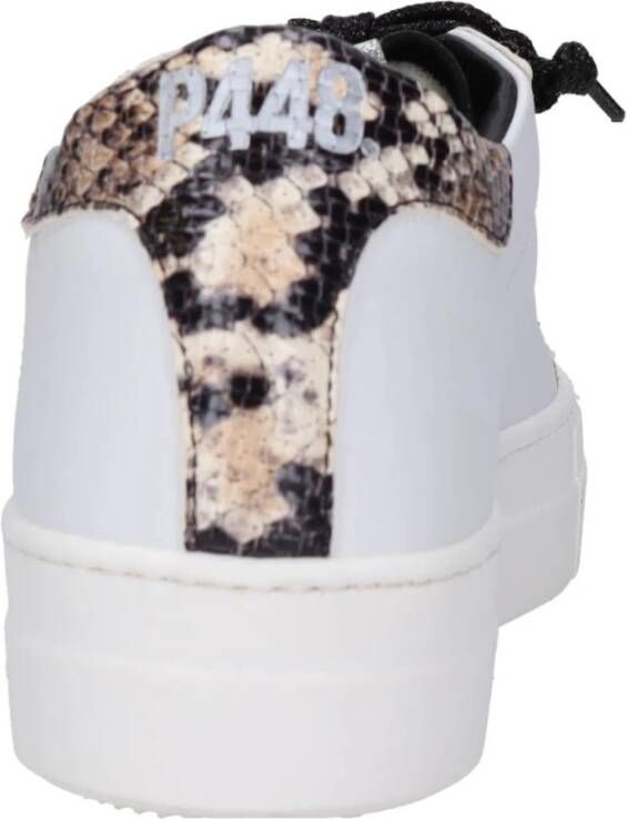 P448 Sneakers Wit White Dames