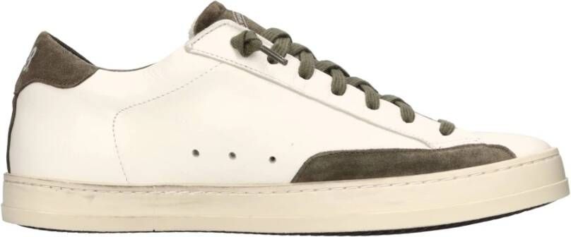 P448 Sneakers Wit White Heren