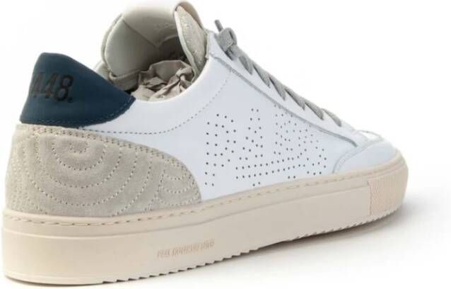 P448 Soho Wave Sneakers Heren Veters White Heren