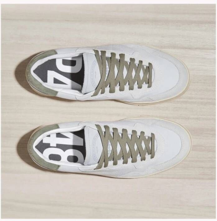 P448 Sportieve Bali Sneakers met Handdoekvoering Beige Heren