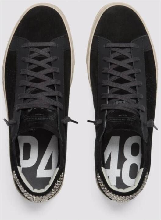 P448 Sportschoen met studs Black Dames