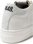 P448 Witte Leren Sneakers Elegante Casual Schoenen White Dames - Thumbnail 38