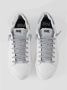 P448 Witte Leren Glitter Sneakers White Dames - Thumbnail 5