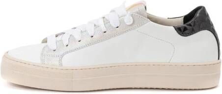 P448 Witte Leren Sneaker Minimalistisch Ontwerp White Dames