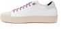 P448 Witte Leren Sneaker White Dames - Thumbnail 2