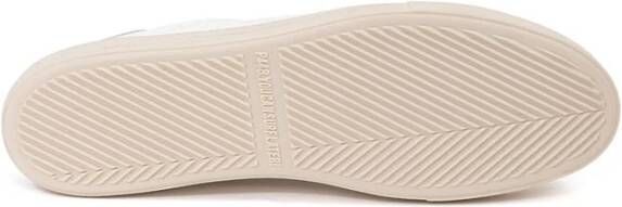 P448 Witte Leren Sneaker White Dames