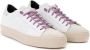 P448 Witte Leren Sneaker White Dames - Thumbnail 5