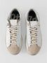 P448 Witte Leren Sneakers met Gouden Details White Dames - Thumbnail 6