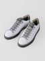 P448 Witte Leren Sneakers met Groene Details White Heren - Thumbnail 2