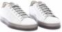 P448 Witte leren sneakers zwarte zool White Heren - Thumbnail 2