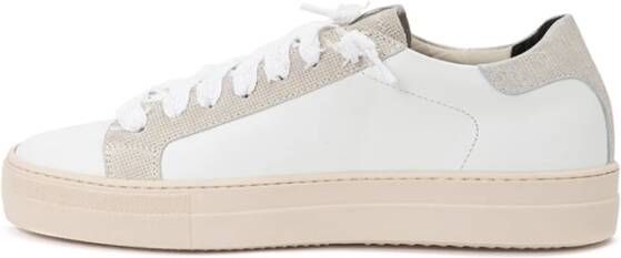 P448 Witte Leren Thea Sneakers White Dames