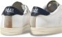 P448 Witte Sneakers met Grijze Tong White Heren - Thumbnail 2